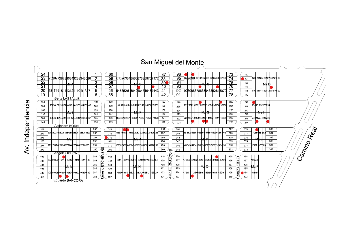 Plano de Barrio Empalme