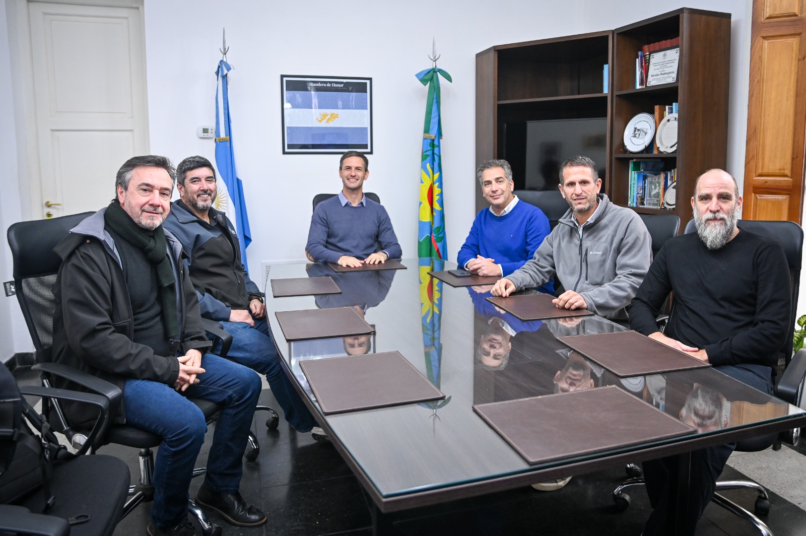 Mantegazza recibió al intendente de Castelli para compartir experiencias de gestión y políticas públicas