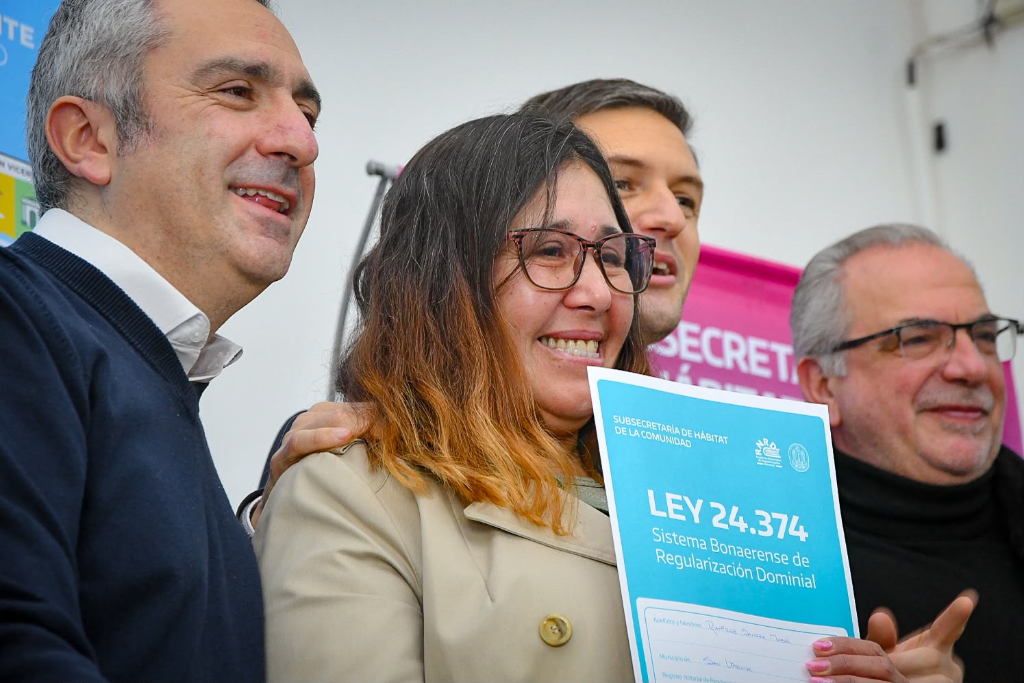 PASO HISTÓRICO QUE ACREDITA LA PROPIEDAD DE SUS HOGARES